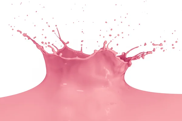 Spatten melk — Stockfoto