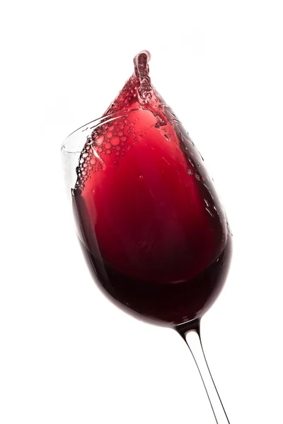 Wine splash — Stock Photo, Image