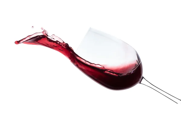 Red wine splash — Stock Photo, Image