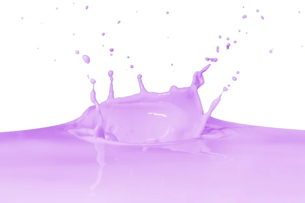 Splashing milk — Stock Photo, Image