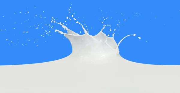 Milk splash — Stock Photo, Image