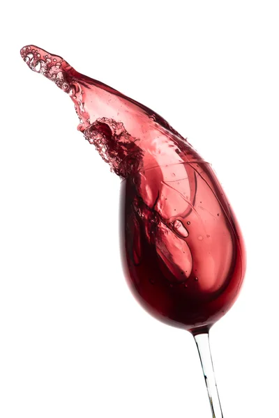 Red wine splash — Stock Photo, Image