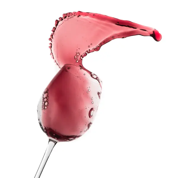 Spruzzi di vino — Foto Stock