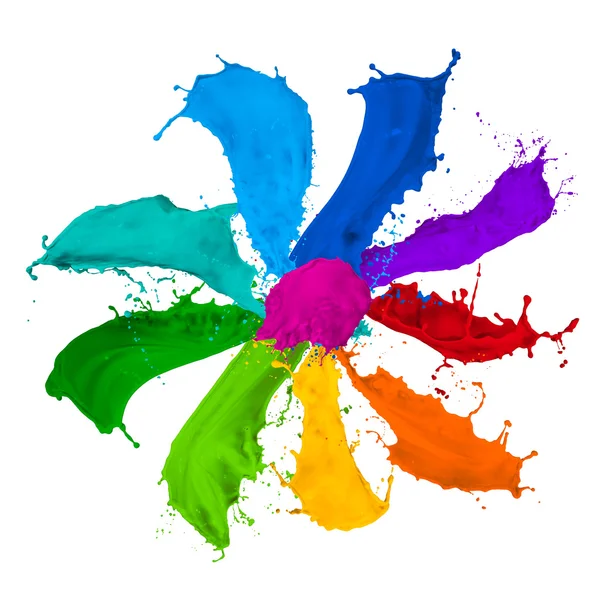 Paint splash collection — Stock Photo, Image