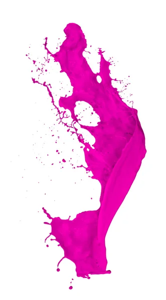 Magenta paint splash — Stock Photo, Image