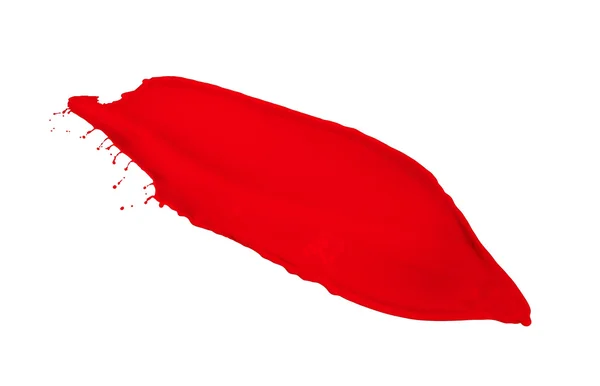 Red paint splash — Stock Photo, Image