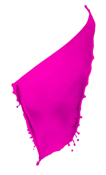 Magenta paint splash — Stock Photo, Image