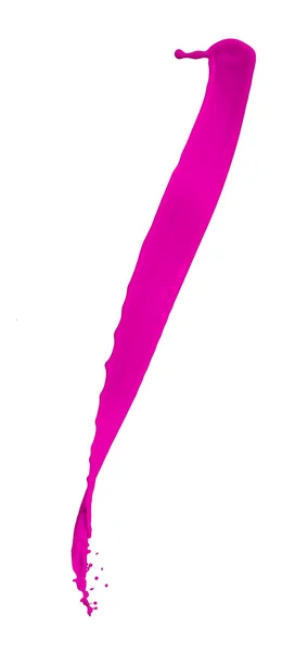 Magenta paint splash — Stock Photo, Image