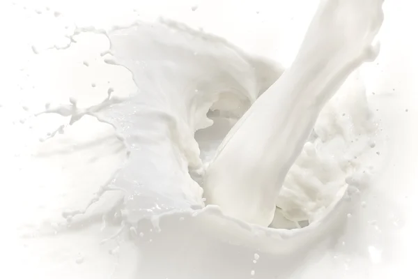 Milk splash — Stock Photo, Image