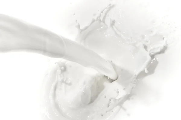 Milk splash — Stock Photo, Image