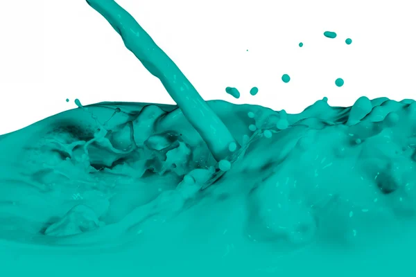 Splashing paint — Stock Photo, Image