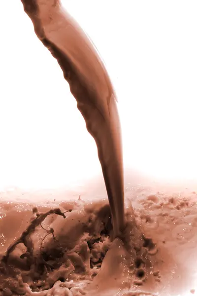 Leite de chocolate — Fotografia de Stock