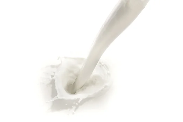 Milk splash — Stock Photo, Image