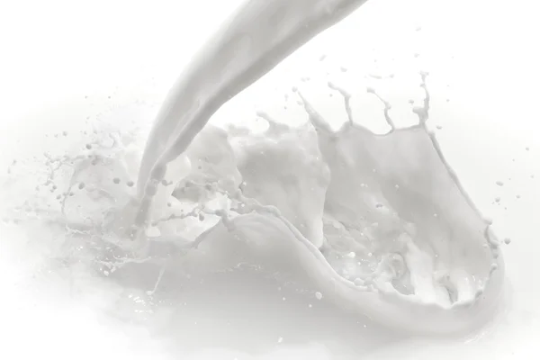 Milk splash — Stock Photo, Image