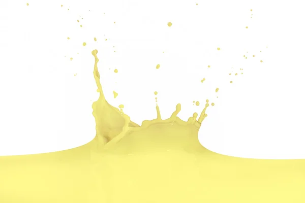 Splashing milk — Stock Photo, Image