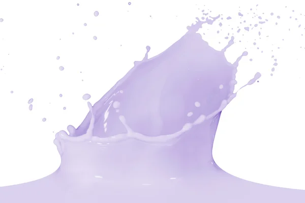 Splashing milk — Stock Photo, Image