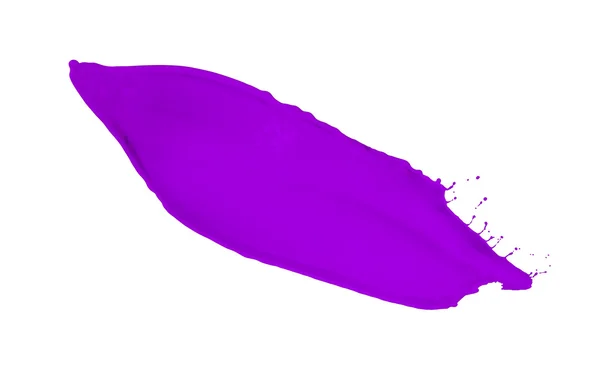 Purple paint splash — Stock Photo, Image