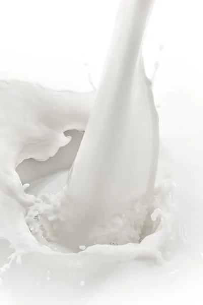 Milk splash — Stock Photo, Image