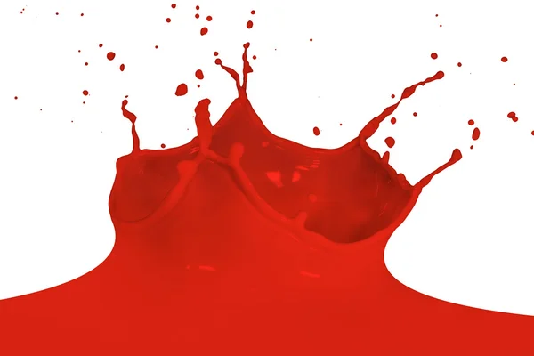 Splashing paint — Stock Photo, Image