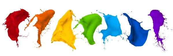 Paint splash collection — Stock Photo, Image