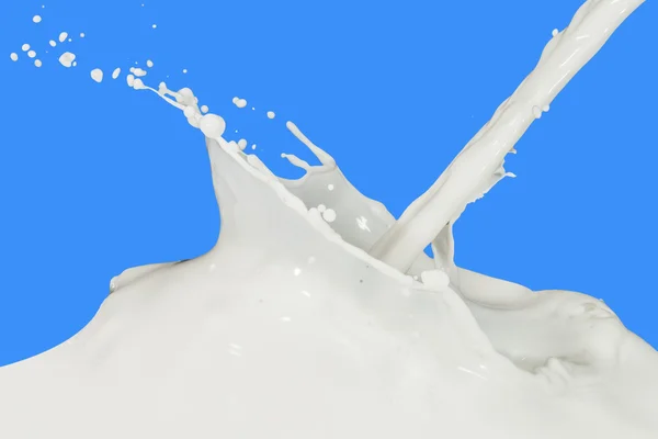 Milk splash — Stock Photo, Image