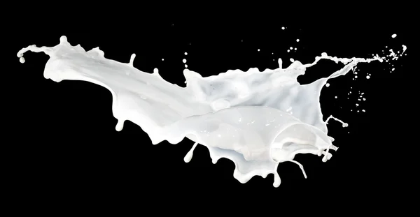 Milk splash — Stock Photo, Image