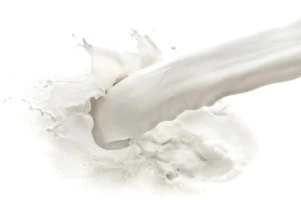 Milk splash — Stock Photo, Image