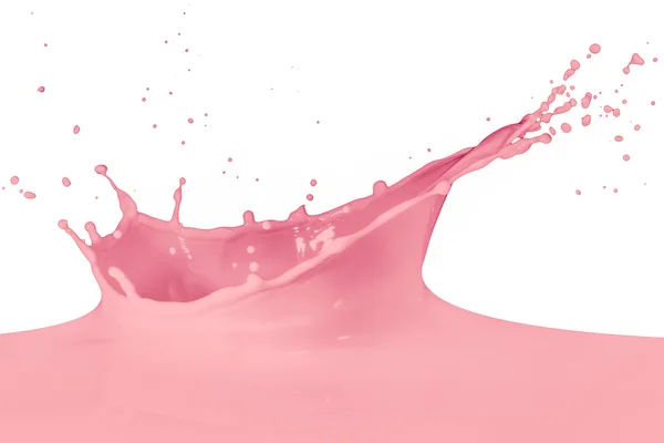 Splashing milk — Stock Photo, Image