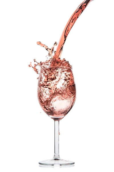 Vinho rosa — Fotografia de Stock