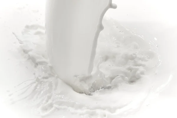 Milk splash — Stock Photo, Image