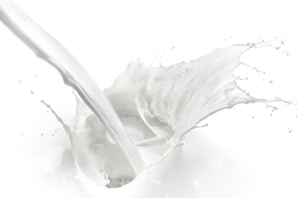 Milk splash — Stock Photo, Image