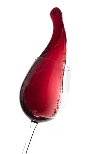 Κόκκινο κρασί βουτιά — Φωτογραφία Αρχείου