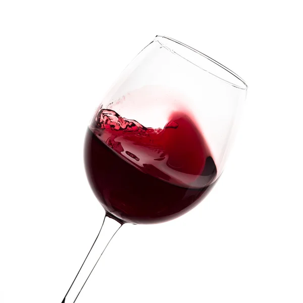 Red wine splash — Stock Photo, Image