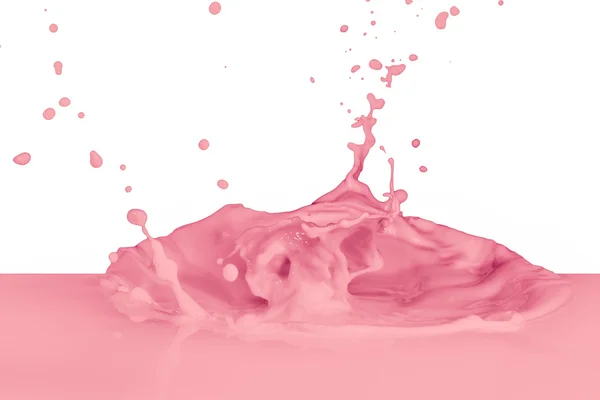 Splashing milk — Stock Photo, Image