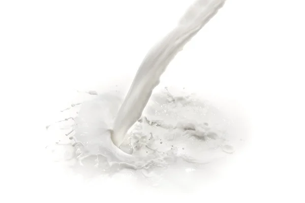 Milk splash — Stock Photo, Image