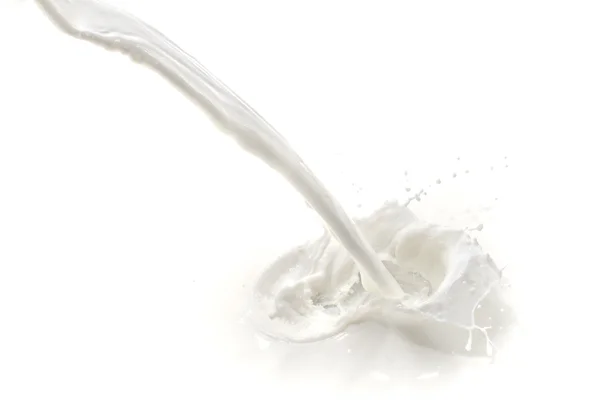 Milk splash — Stock Photo, Image