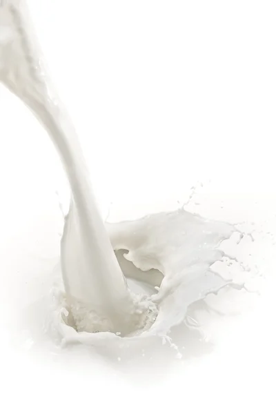 Milk splash — Stock Photo, Image