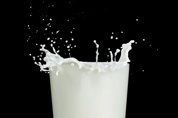 Salpicadura de leche — Foto de Stock