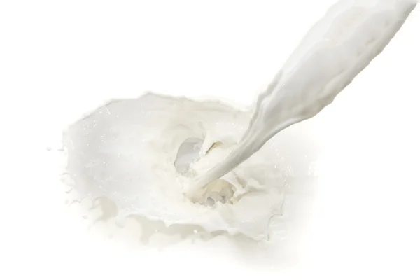 Milk splash — Stock Photo, Image