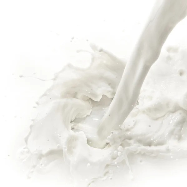 Milk splash — Stock Photo, Image