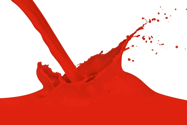 Splashing paint — Stock Photo, Image