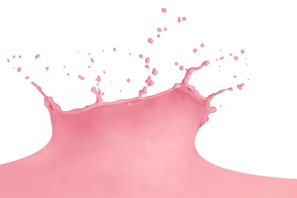 Splashing milk — Stock Photo, Image