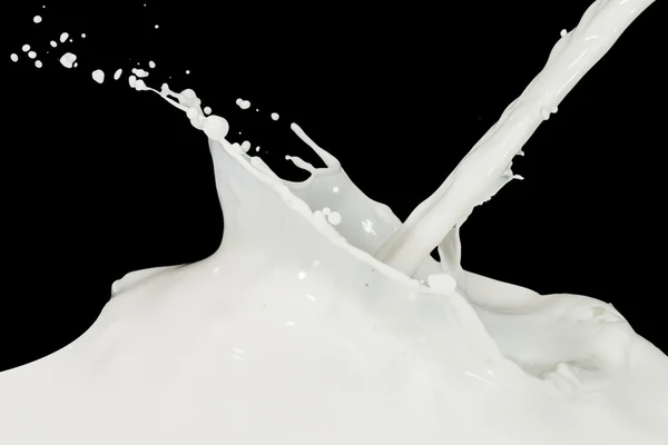 Milk splash — Stock Photo, Image