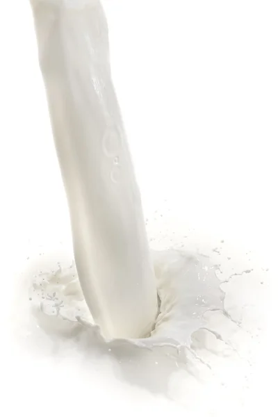 Milk splash — Stock Photo, Image