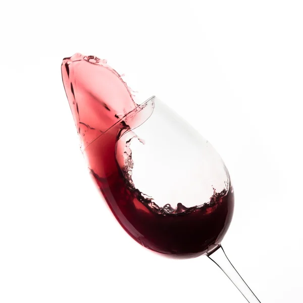 Red wine splash — Stock Photo, Image