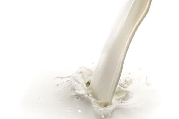 Milk splash — Stock Photo, Image