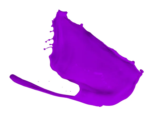 Purple paint splash — Stock Photo, Image