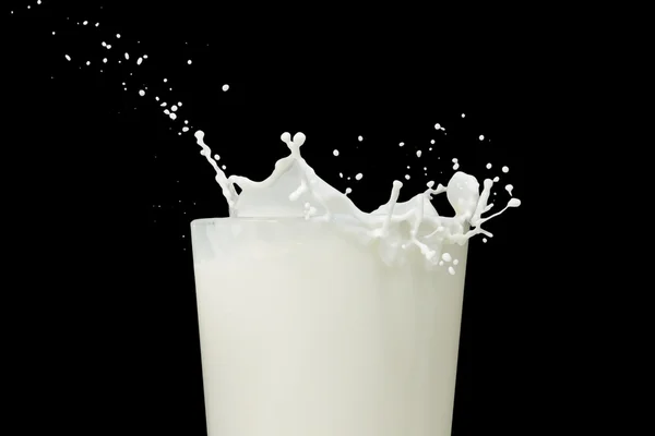 Milchspritzer — Stockfoto