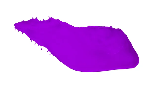 Purple paint splash — Stock Photo, Image