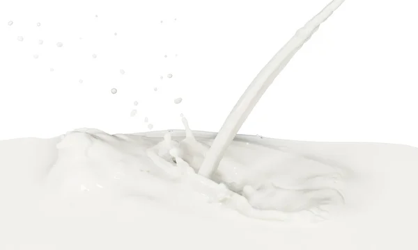 Milk splash — Stock Photo, Image